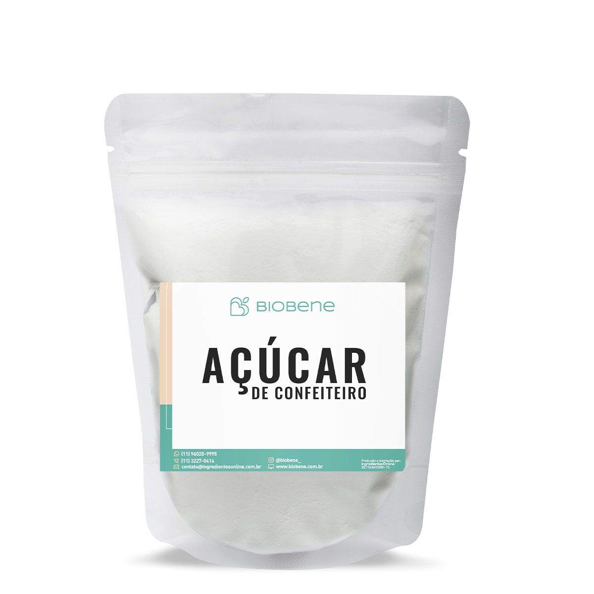 Açúcar de Confeiteiro Biobene 5kg