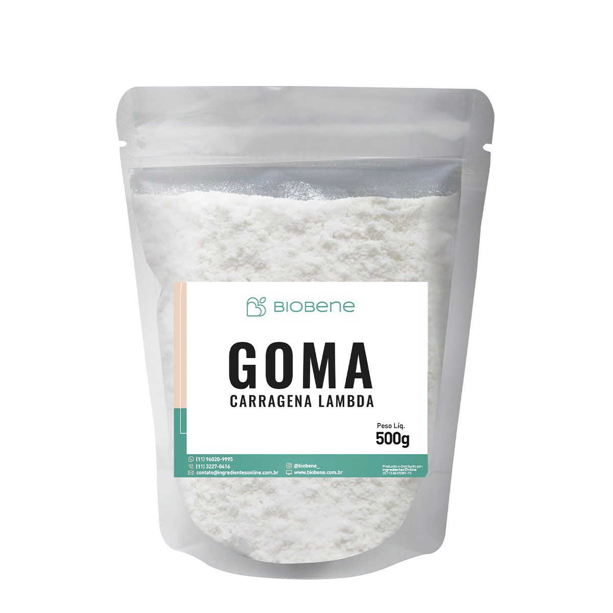 Goma Carragena Lambda Biobene 500g