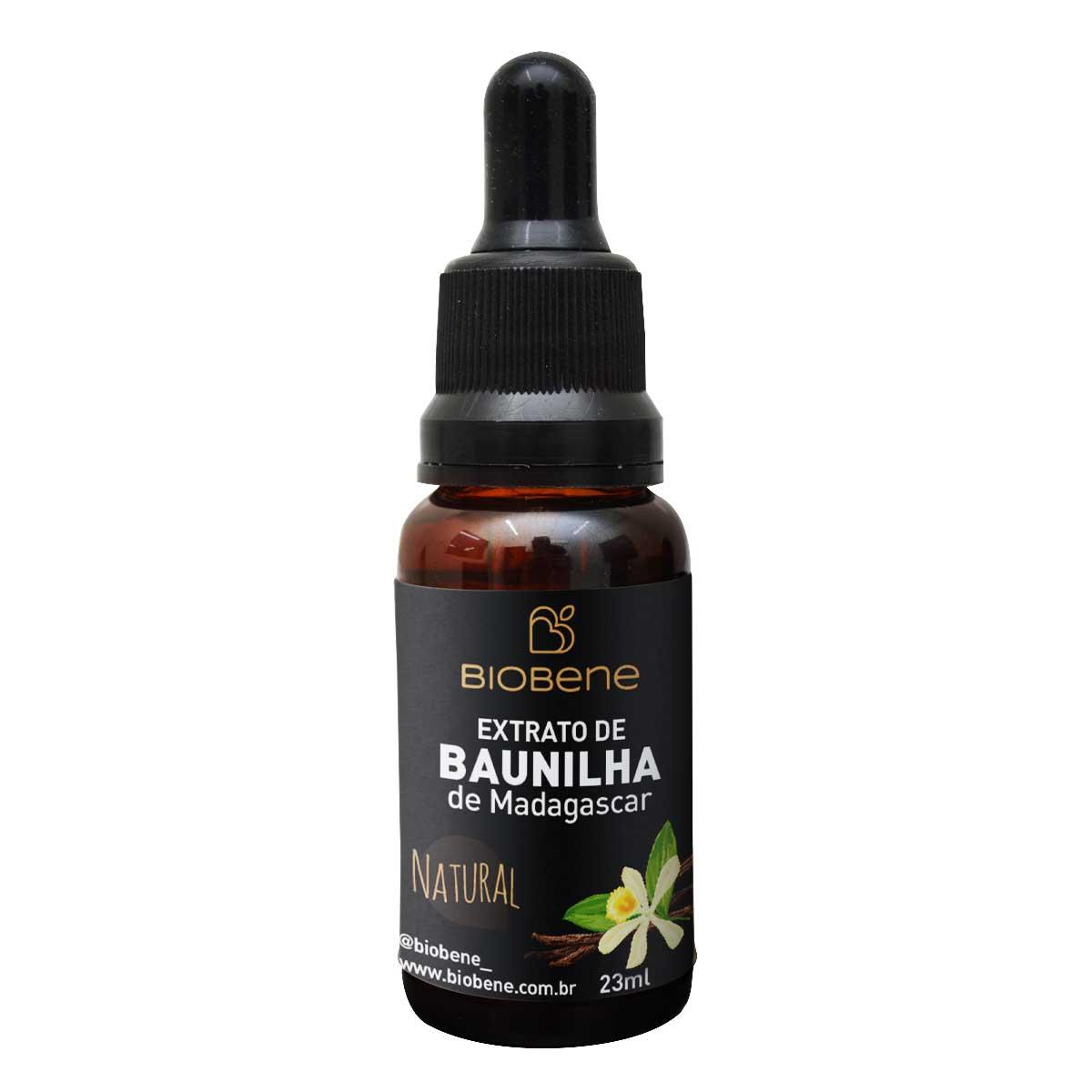 Extrato De Baunilha De Madagascar Sem Glúten Biobene 23ml