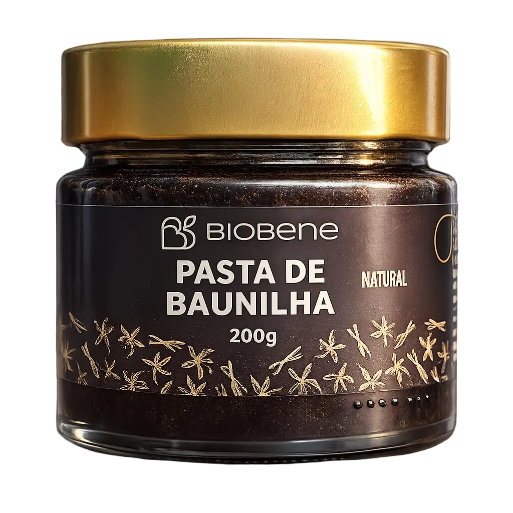 Pasta De Baunilha Natural Concentrada Biobene 200g
