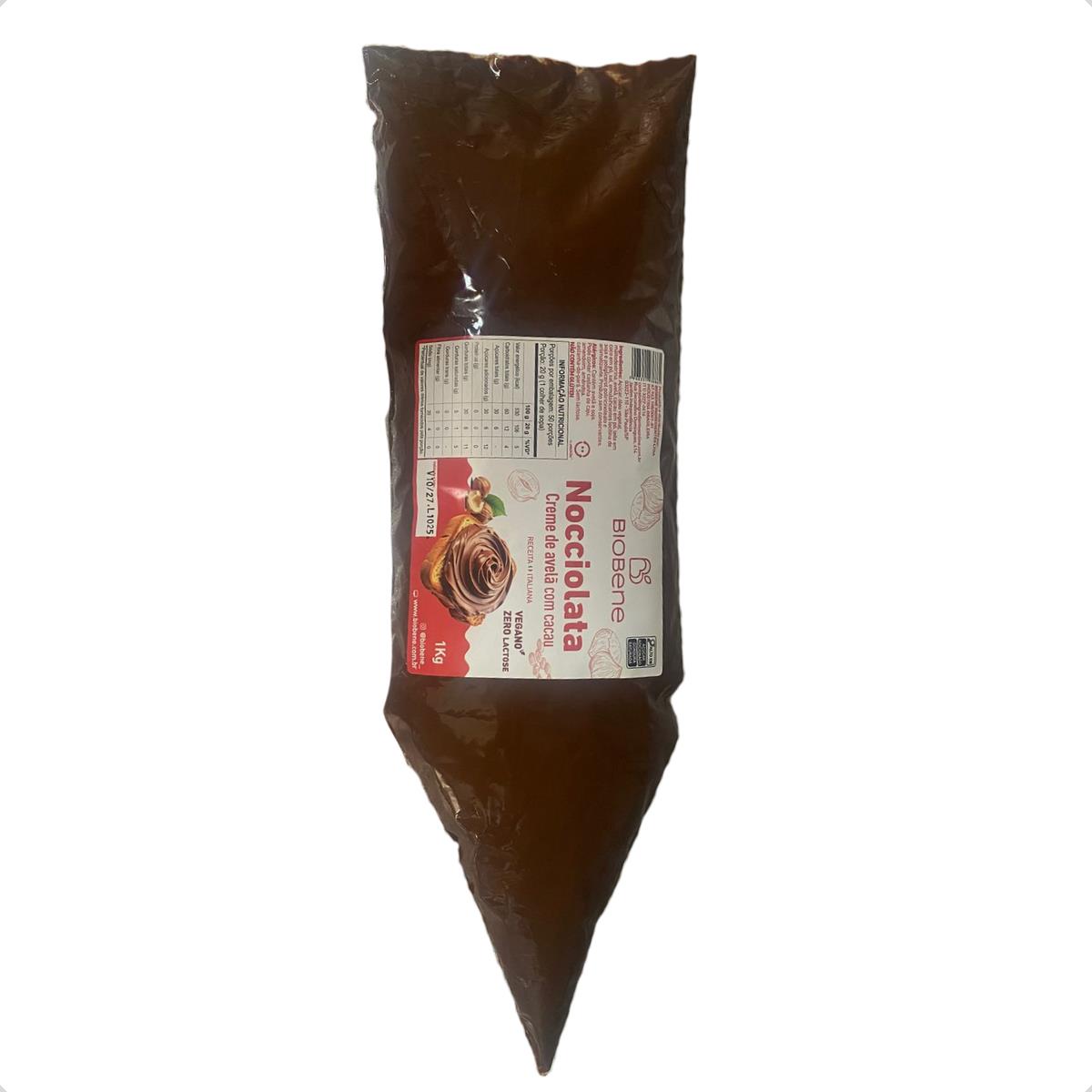 Nocciolata Creme de Avelã e Cacau Biobene Bisnaga 1kg