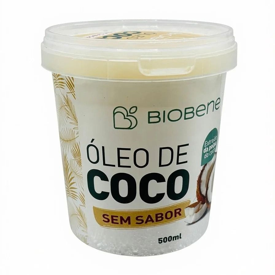 Óleo de Coco Sem Sabor Biobene 500ml